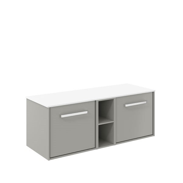 Infinity 1200 Unit with Polar White Worktop
