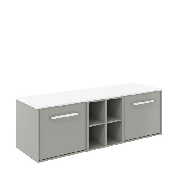 Infinity 1400 Unit with Polar White Worktop