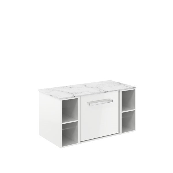 Infinity 900 Unit with Carrara Marble Worktop