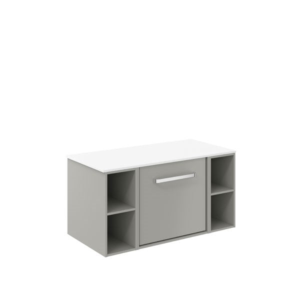 Infinity 900 Unit with Polar White Worktop