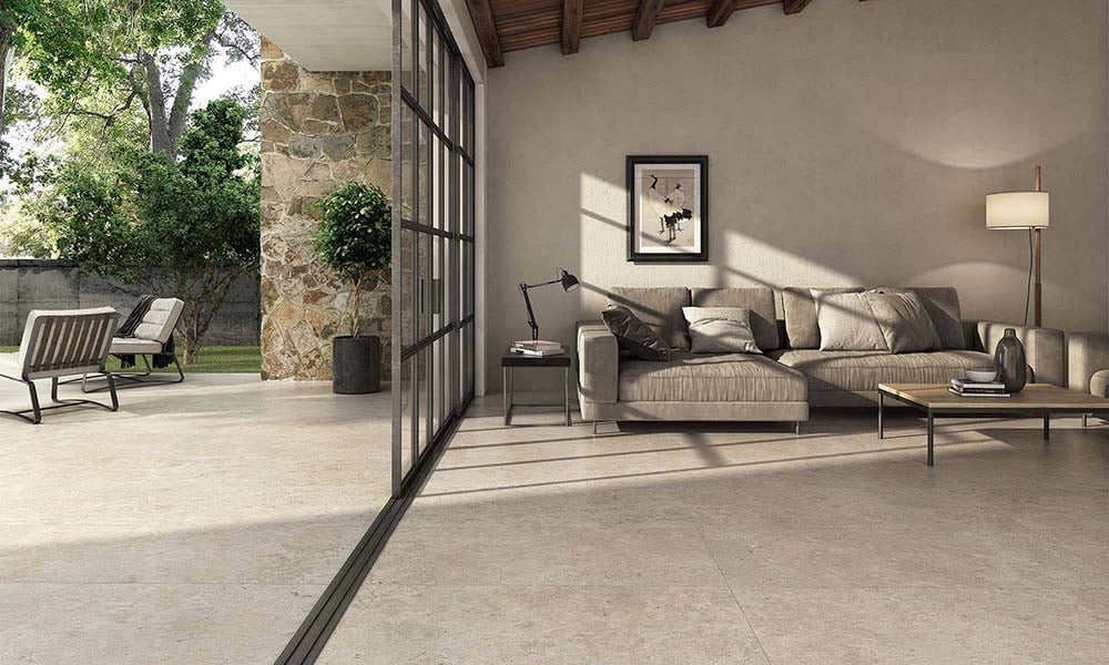 Oraki Beige Matt Porcelain Tile 600x1200mm