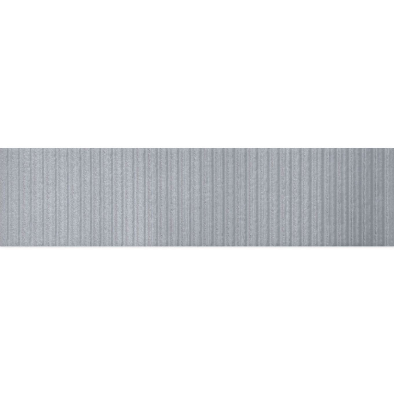 Viera Cielo Blue Ribbed Matt Ceramic Brick Tile 75x300mm