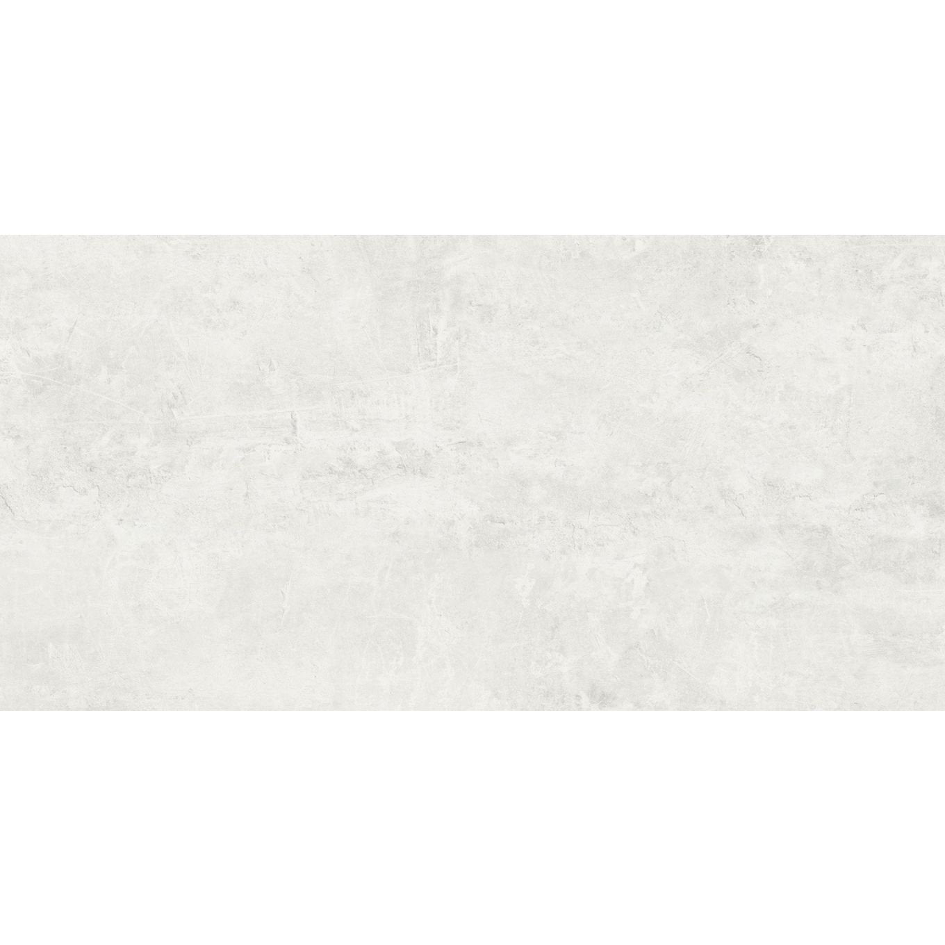 Donovan White Concrete Effect Porcelain Tile 600x1200mm