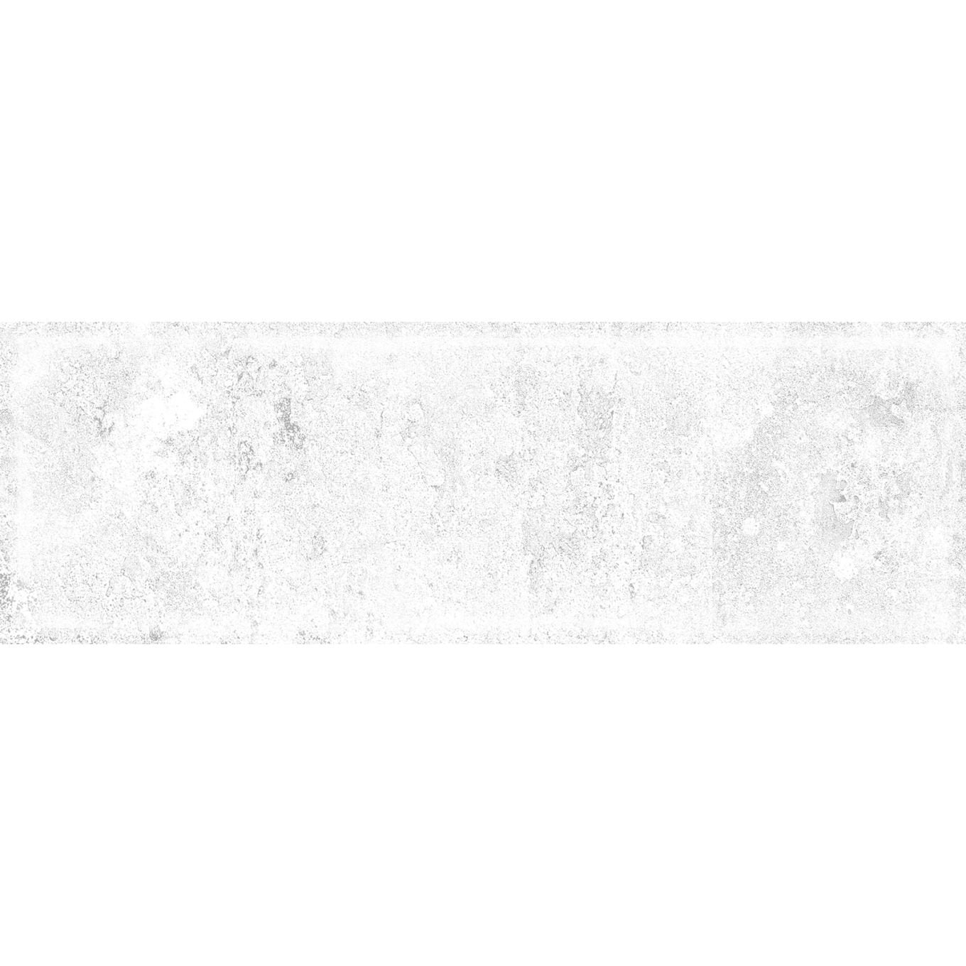 Lugano White Ceramic Brick Tile 100x300mm