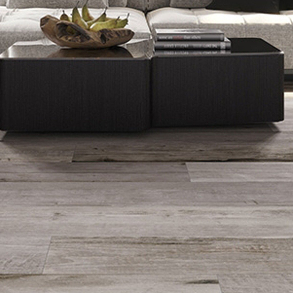 Montpelier Grey Wood Effect Matt Porcelain Tile 230x1200mm