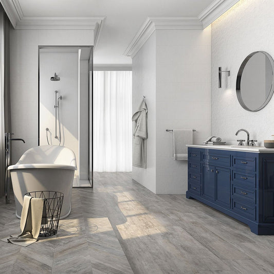 Carter Blanco Matt Ceramic Tile 900x300mm