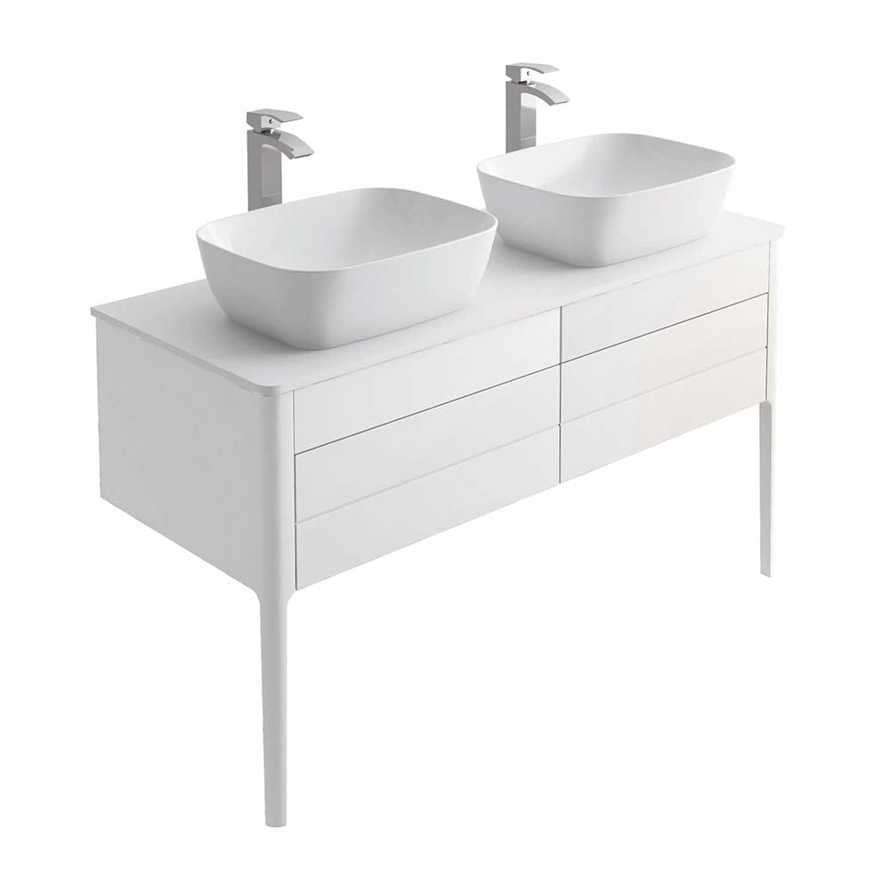 Stonehouse 1200mm White Vanity Unit