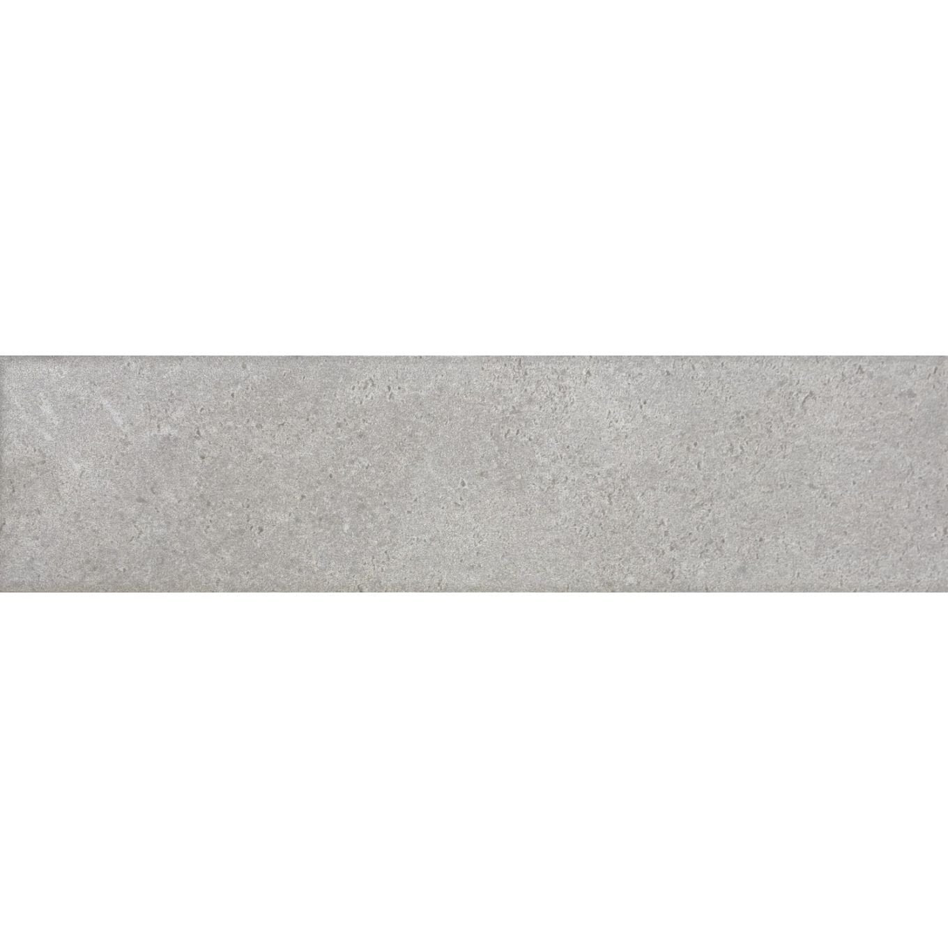 Gambino Grey Matt Ceramic Brick Tile 75x300mm