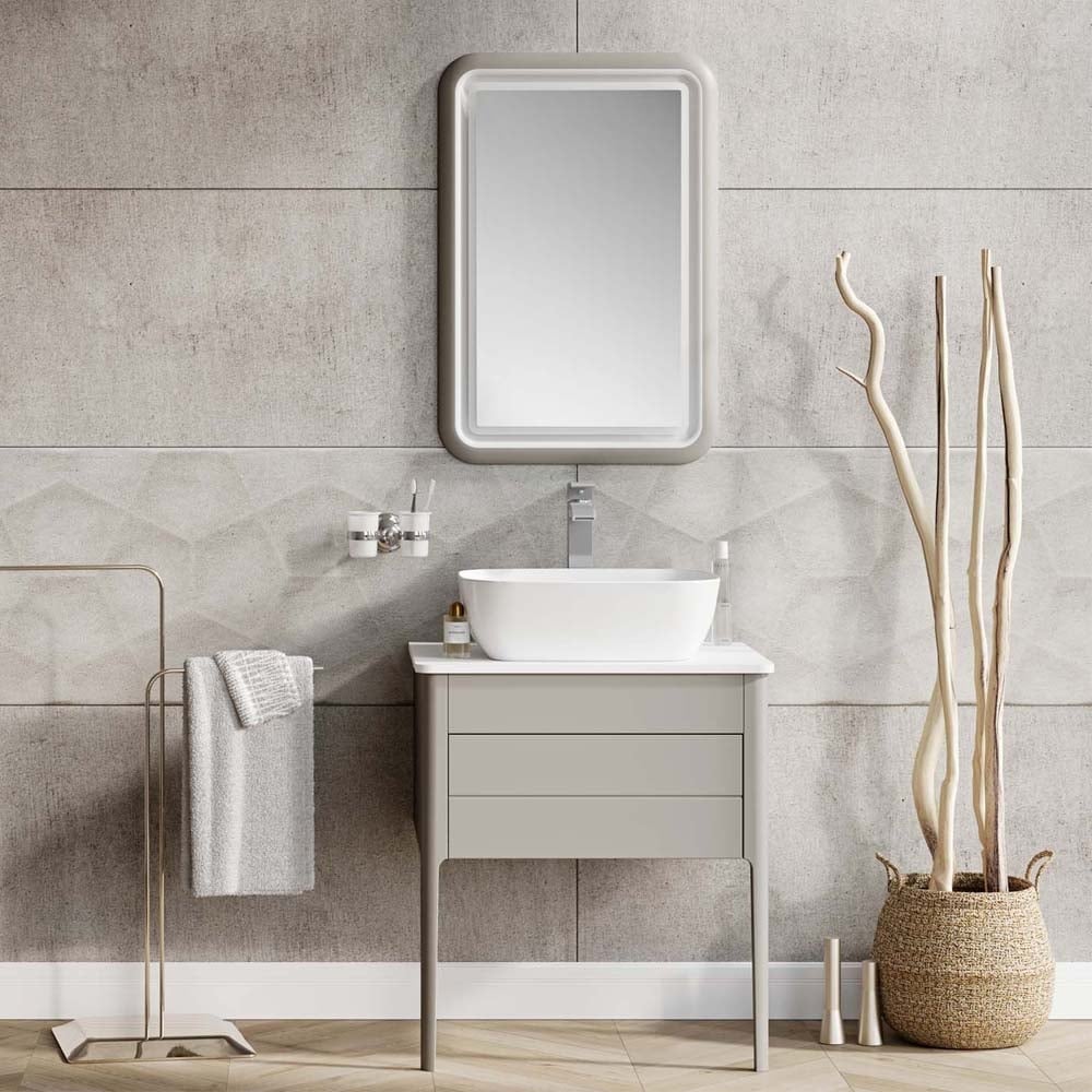 Stonehouse 650mm Vanity Unit in French Grey