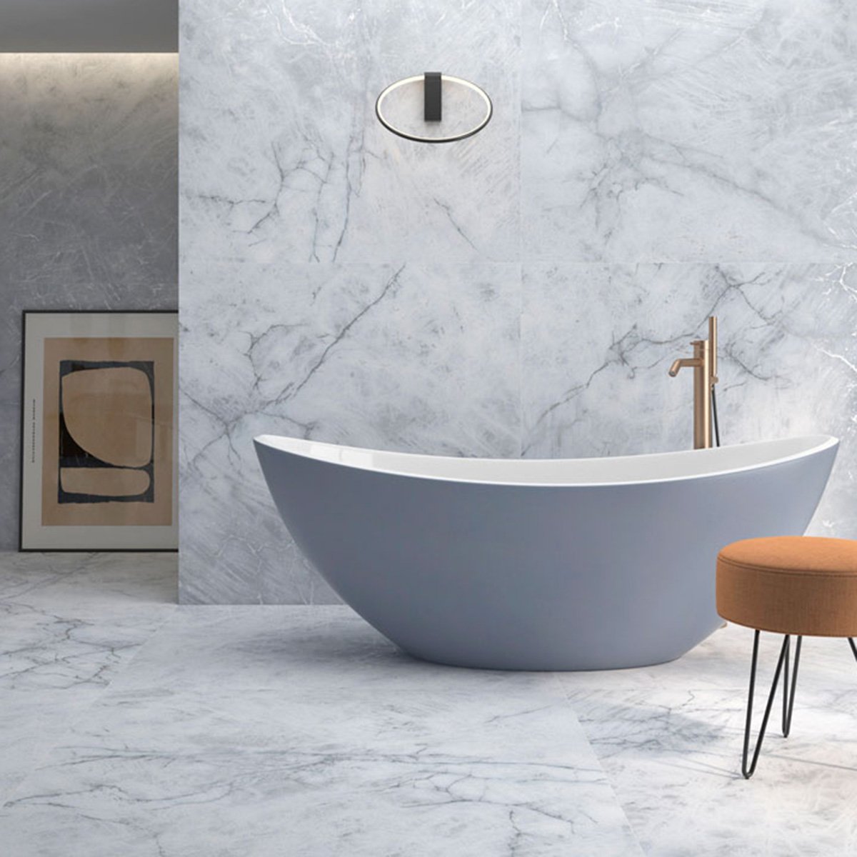 Kendrick Sky Lappato Porcelain Tile 1200x600mm