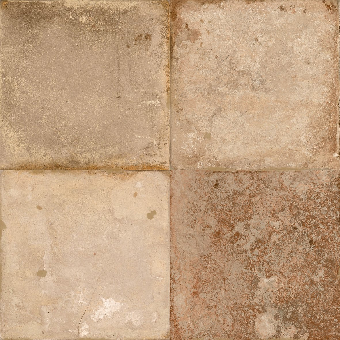 Attica Brown Matt Ceramic Terracotta Tile 450x450mm