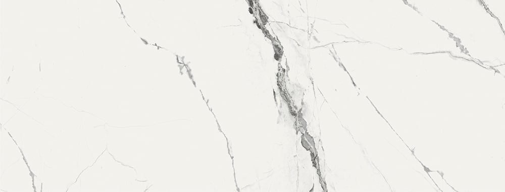 Glacier White Marble Gloss Porcelain Tile 450x1200mm