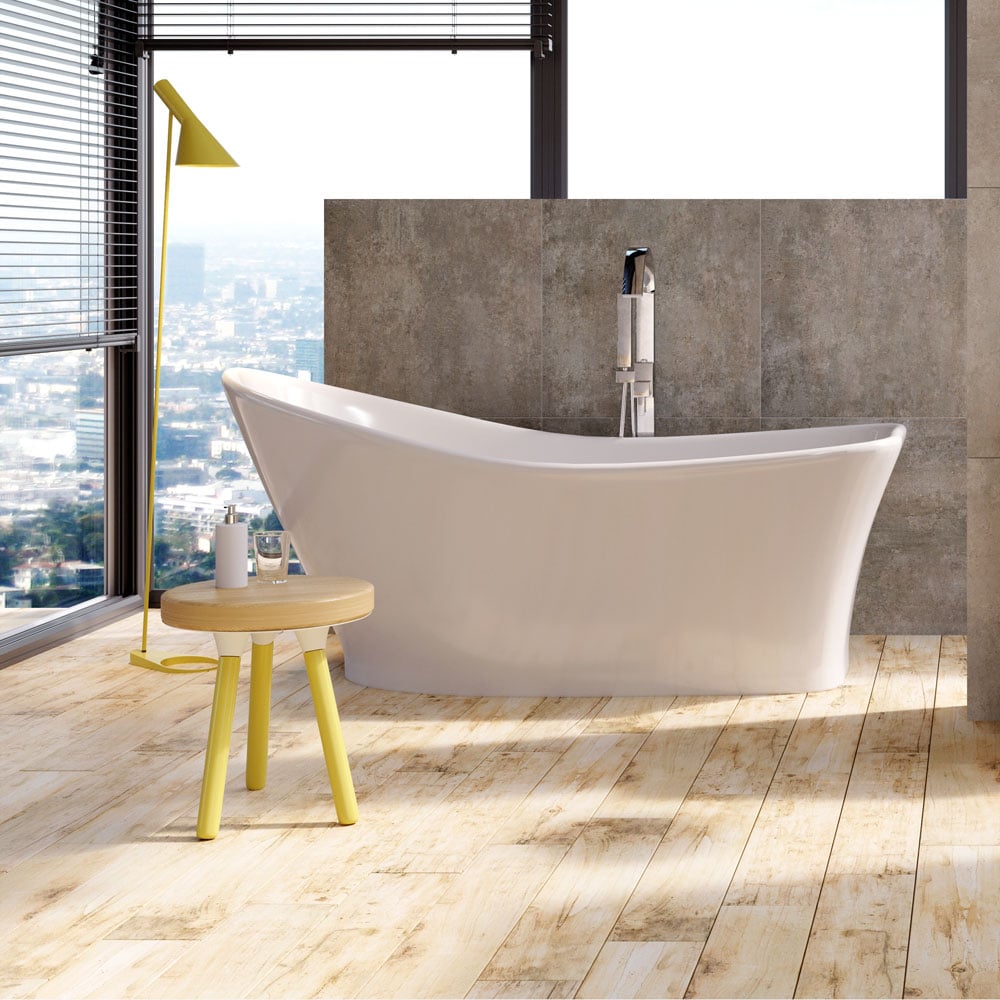 Savala Light Wood Effect Matt Porcelain Tile 150x900mm