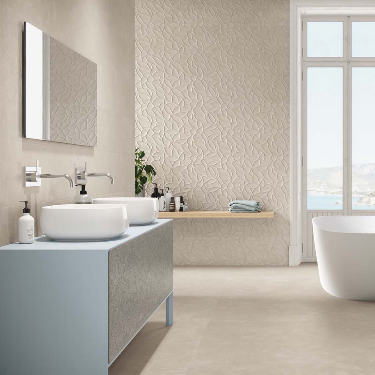 Idris Arena Matt Ceramic Wall Tile 300x900mm