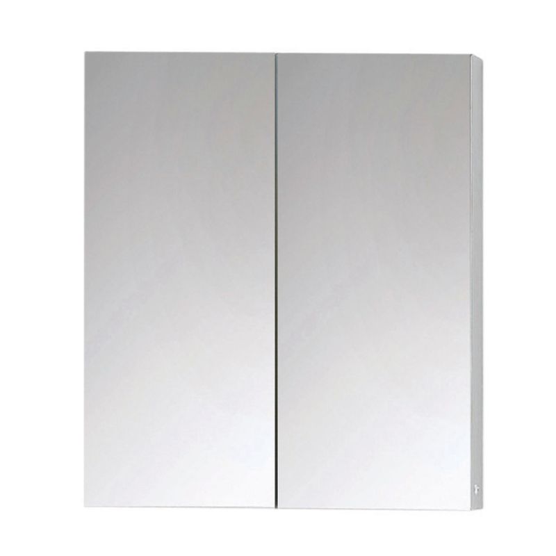 Neon Double Door Mirrored Wall Cabinet