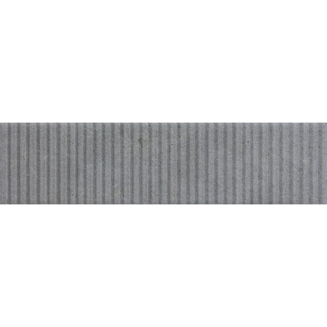 Gambino Decor Grey Matt Ceramic Brick Tile 75x300mm