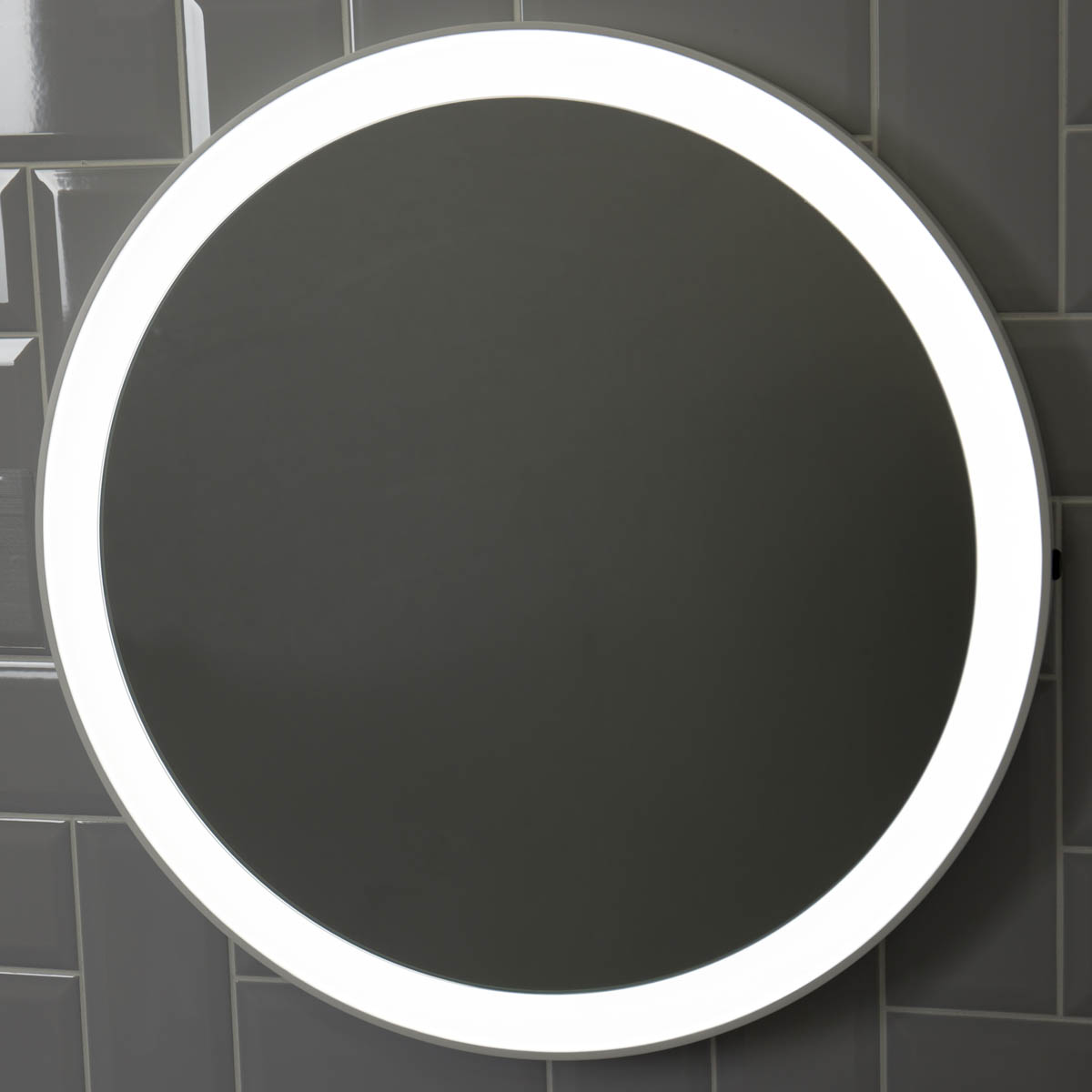 Zia Round LED Illuminated Bathroom Mirror 800mm
