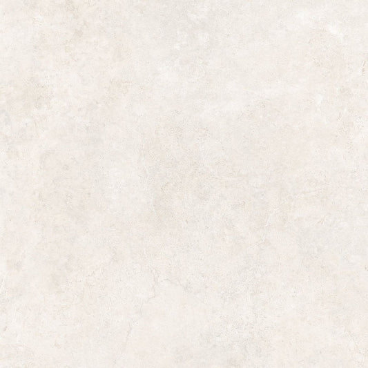 Tavian White Stone Porcelain Tile 1000x1000mm