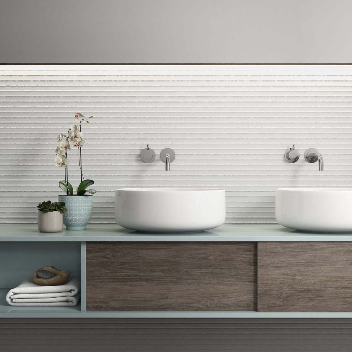 Carter Traffic Blanco Matt Ceramic Tile 900x300mm