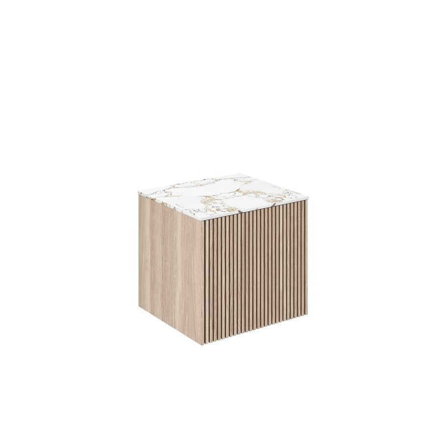 Limit 500 Single Drawer Unit with Gold Vein Estatuario Worktop