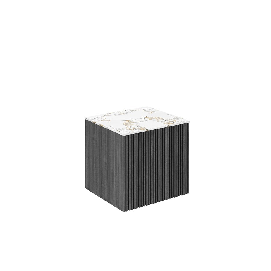 Limit 500 Single Drawer Unit with Gold Vein Estatuario Worktop