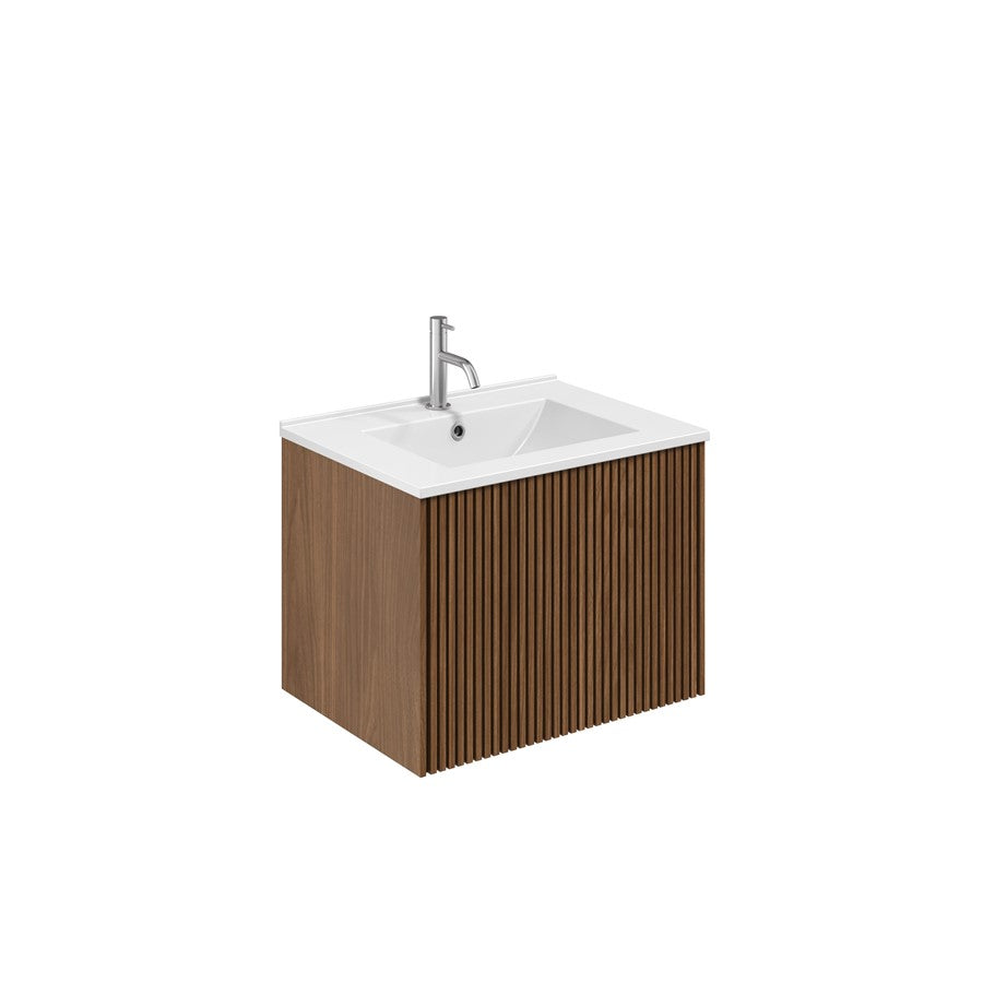 Limit 600 Single Drawer Unit with White Vitreous China Basin