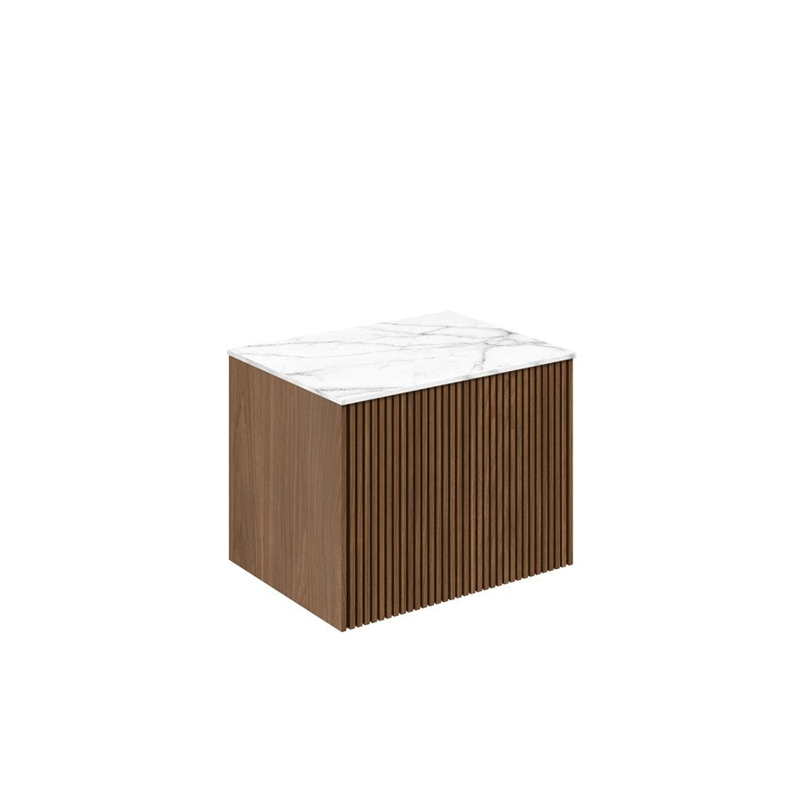 Limit 600 Single Drawer Unit with Carrara Marble Worktop