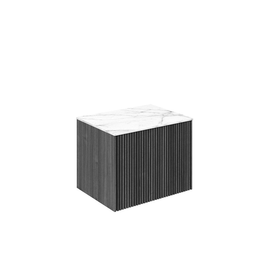 Limit 600 Single Drawer Unit with Carrara Marble Worktop