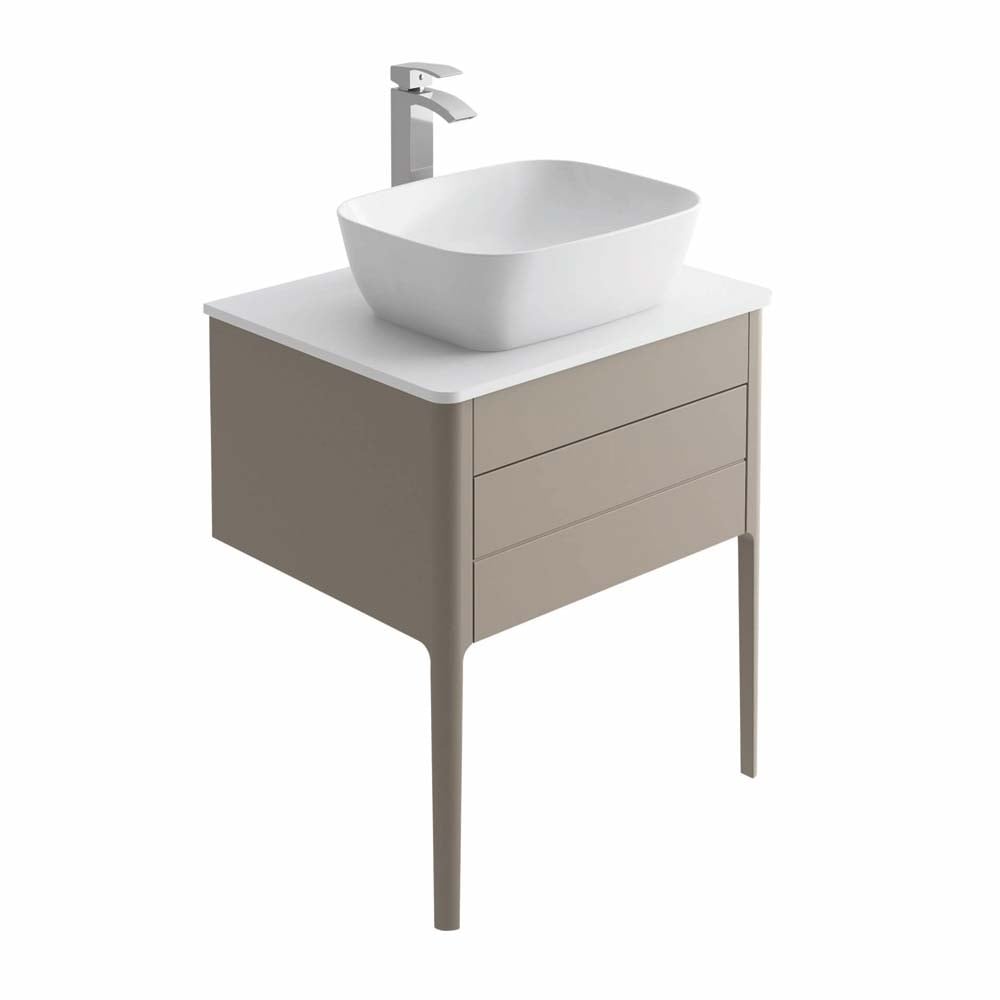 Stonehouse 650mm Vanity Unit in French Grey