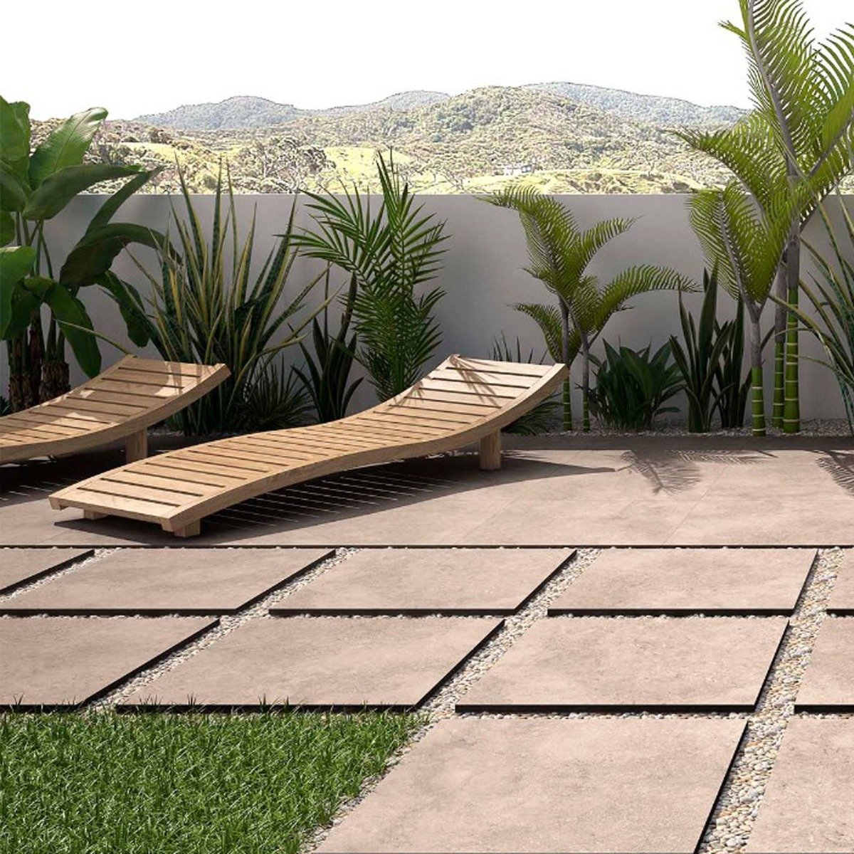 Rodea Beige Rectified Porcelain Tile 600x600mm