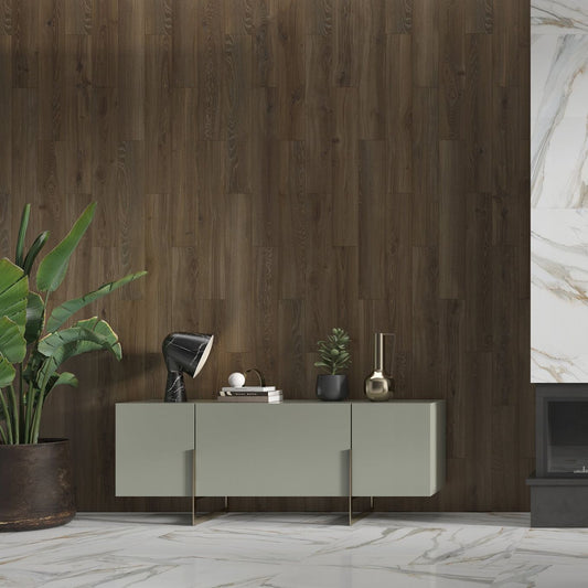 Madera Roble Matt Porcelain Wood Tile 1200x195mm