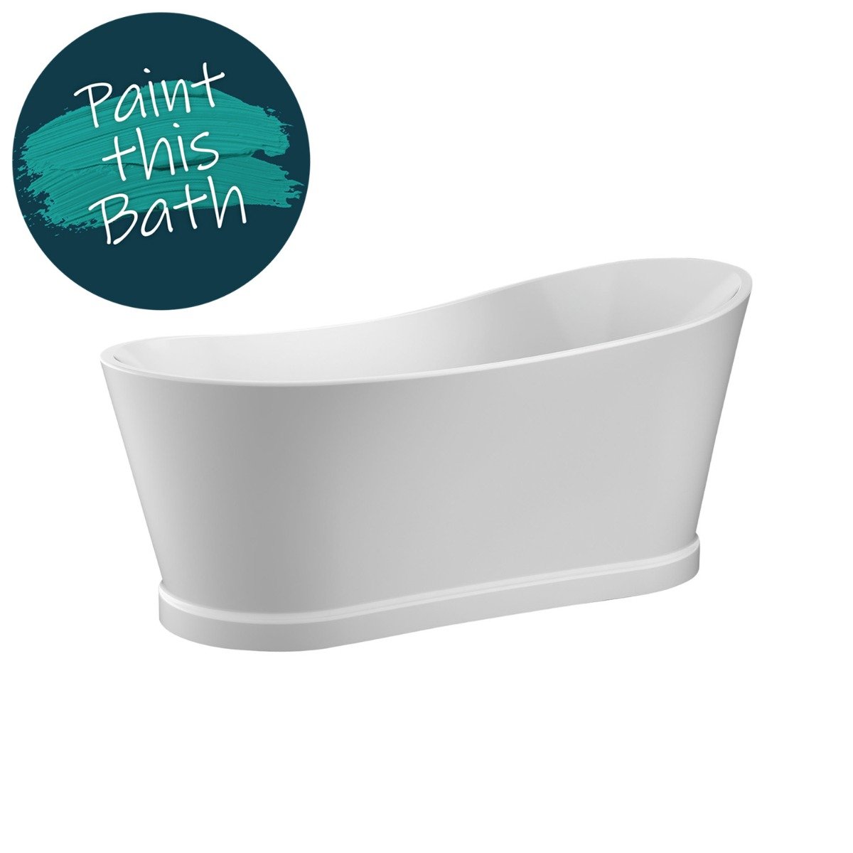 Tadeo Freestanding Acrylic Bath 1720x790mm