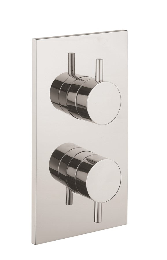 Fusion 1 Outlet 2 Handle Concealed Thermostatic Shower