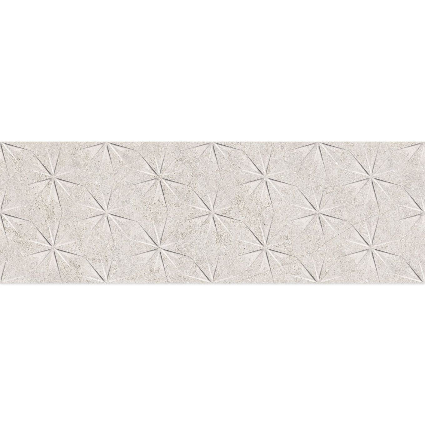 Marshal Beige Decor Diamond Star Concrete Tile 300x900mm