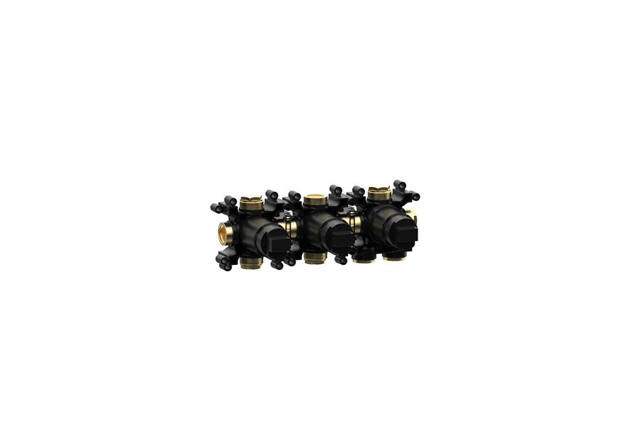 Module MPRO Push 2 Outlet Shower Valve