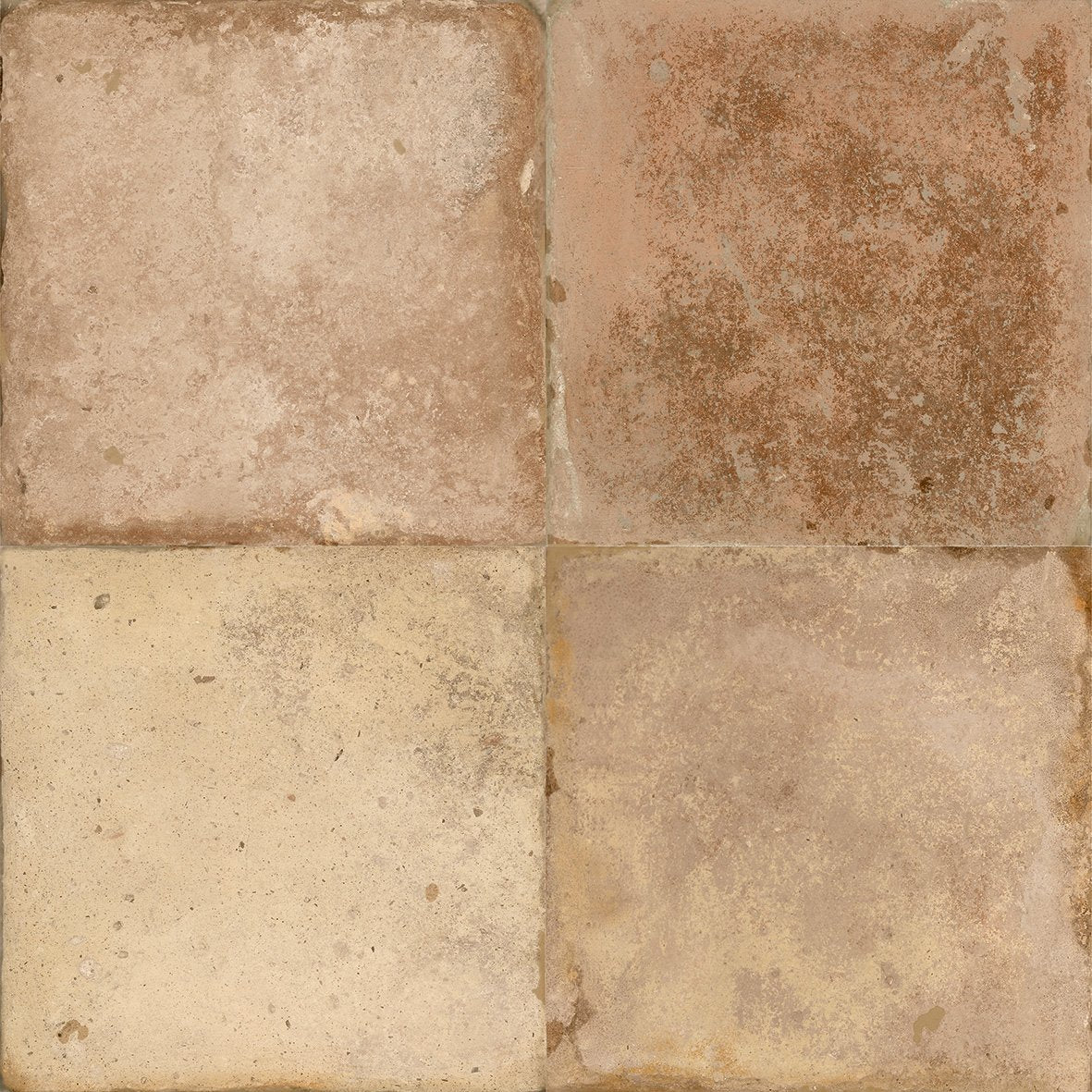 Attica Brown Matt Ceramic Terracotta Tile 450x450mm