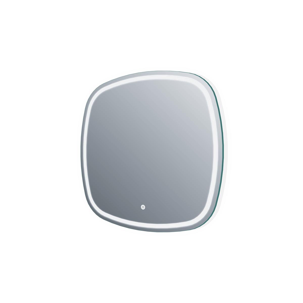 Pablo Square Illuminated LED Mirror 600mm