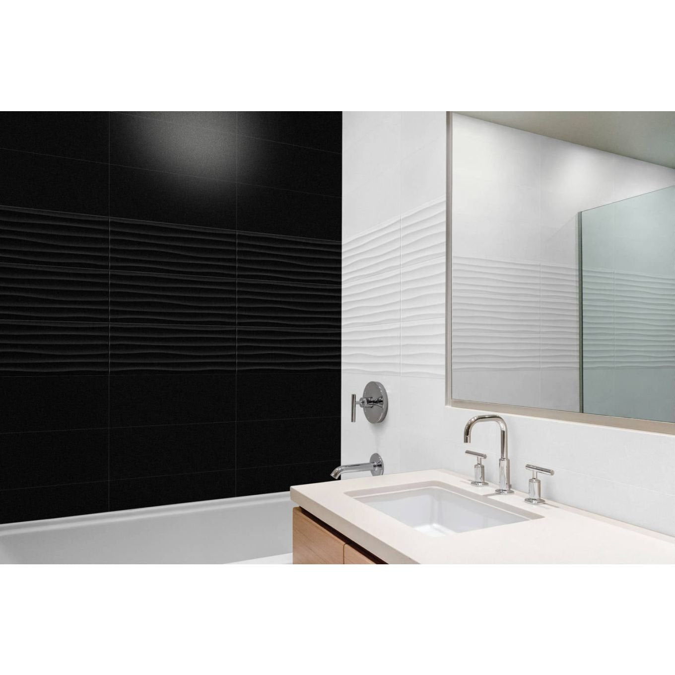 Spice Blanco Wave Ceramic Tile 200x500mm