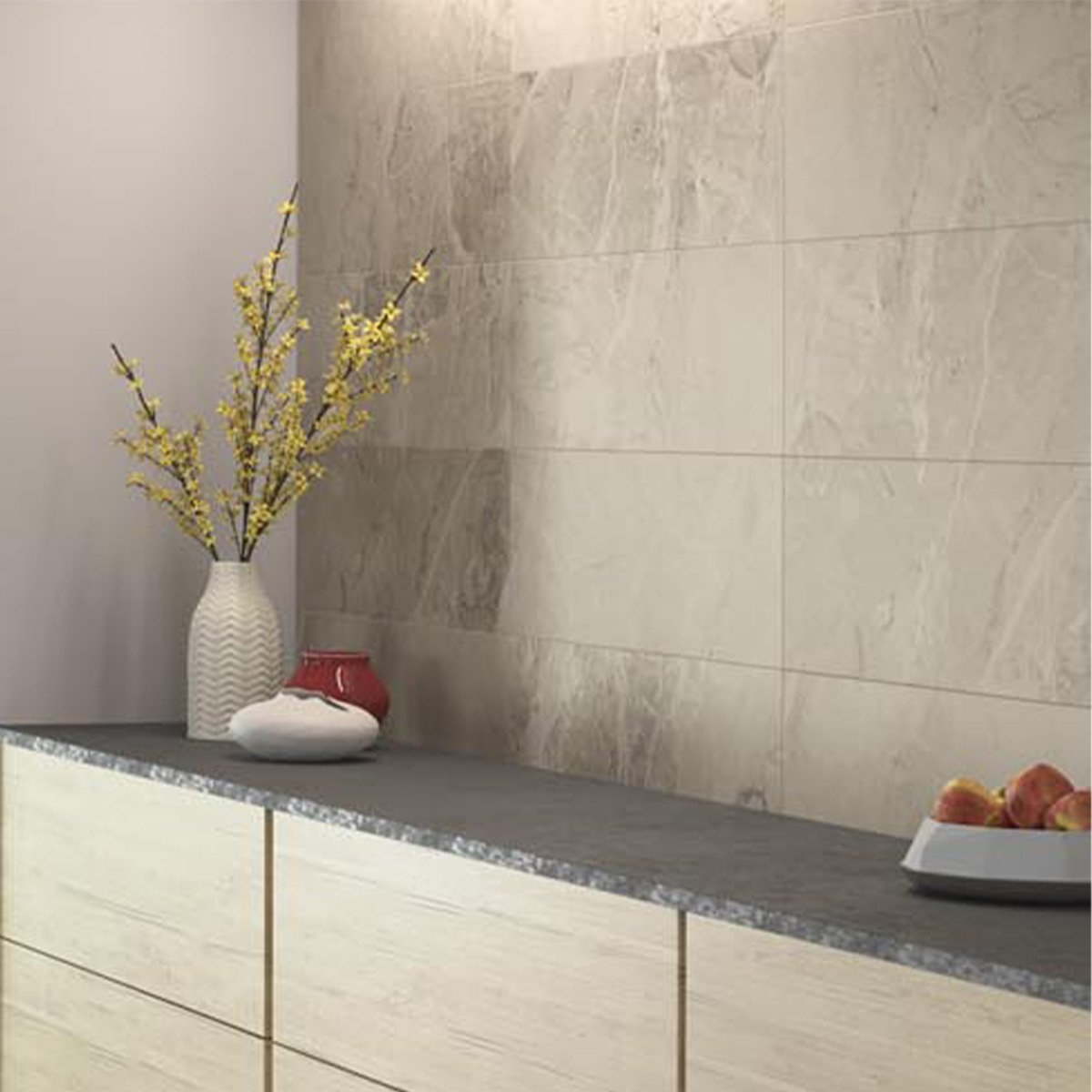 Finesse Marfil Rectified Matt Porcelain Tile 290x840mm