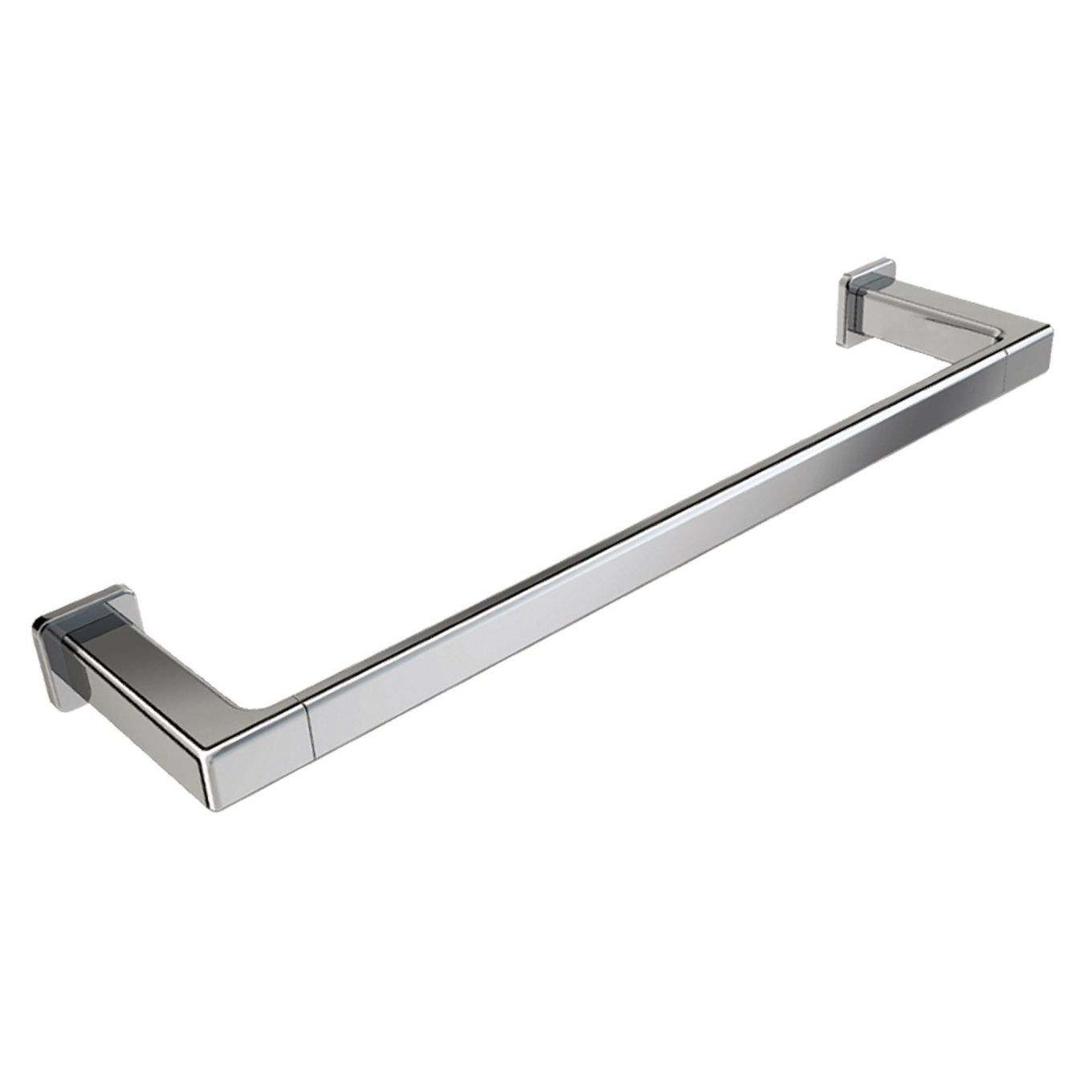 Vento Chrome Single Towel Rail 600mm