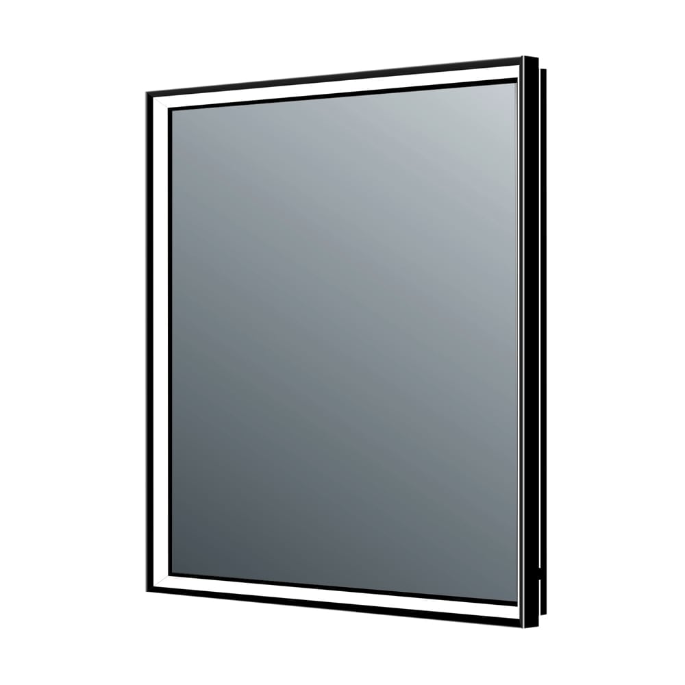 Adison Black Framed LED Backlit Mirror 800x600mm