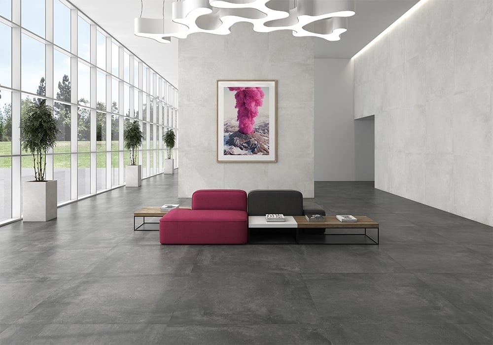 Gandi Concrete Marengo Matt Porcelain Tile 300x600mm