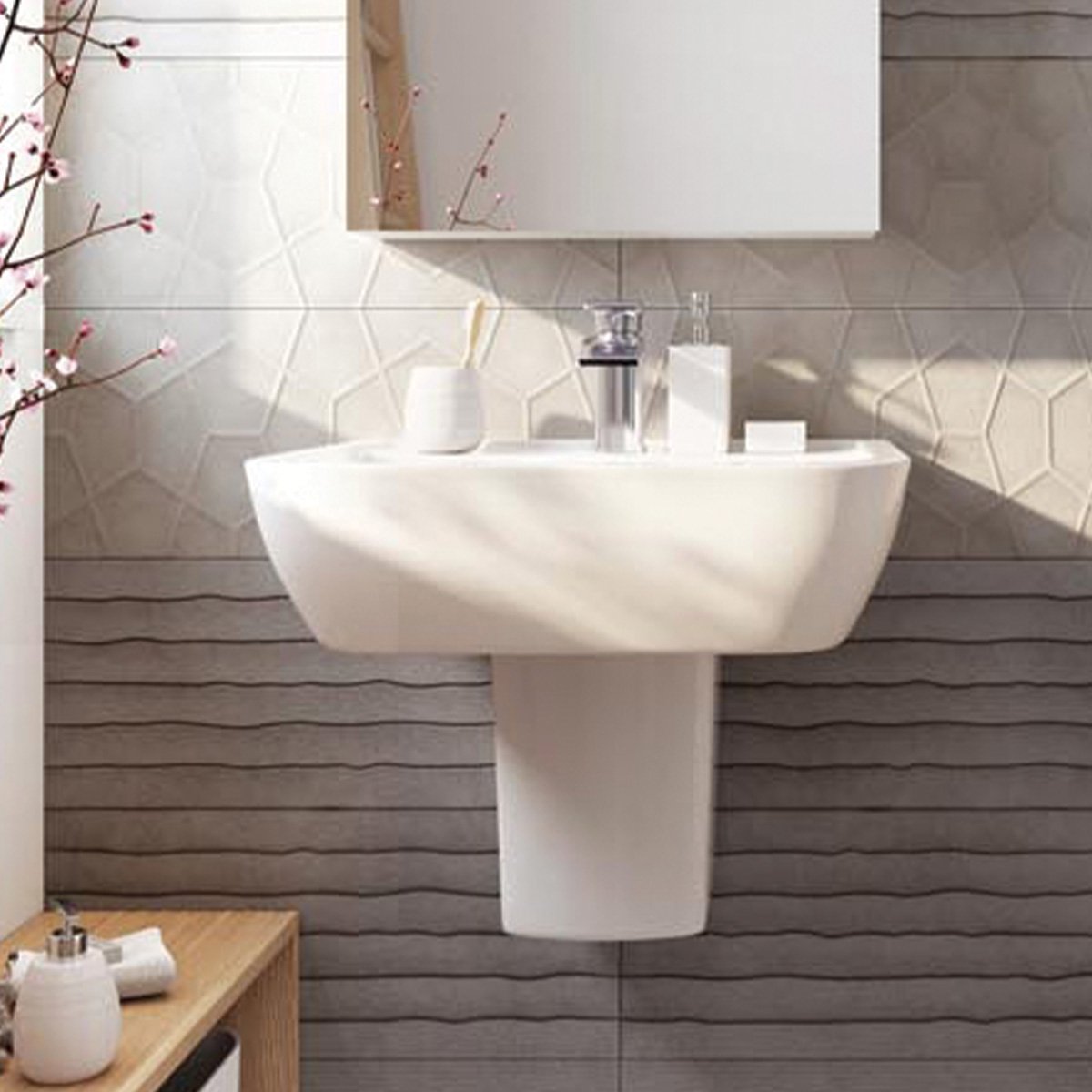 Alfrick Semi Pedestal Basin