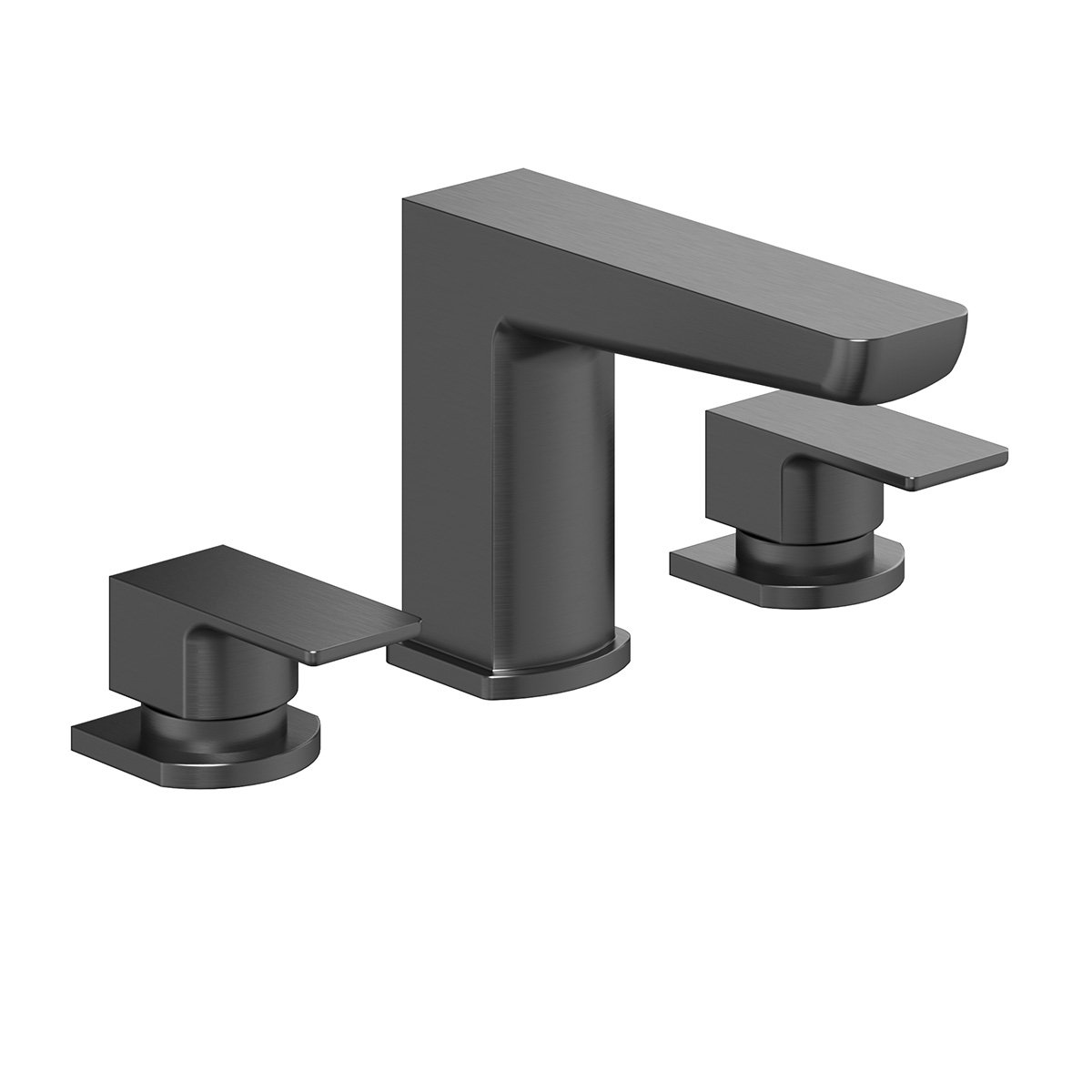 Zena Gunmetal 3 Hole Deck Mounted Bath Filler Tap