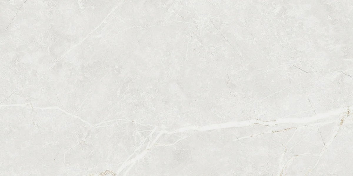 Enigma White Polished Porcelain Tile 1200x600mm