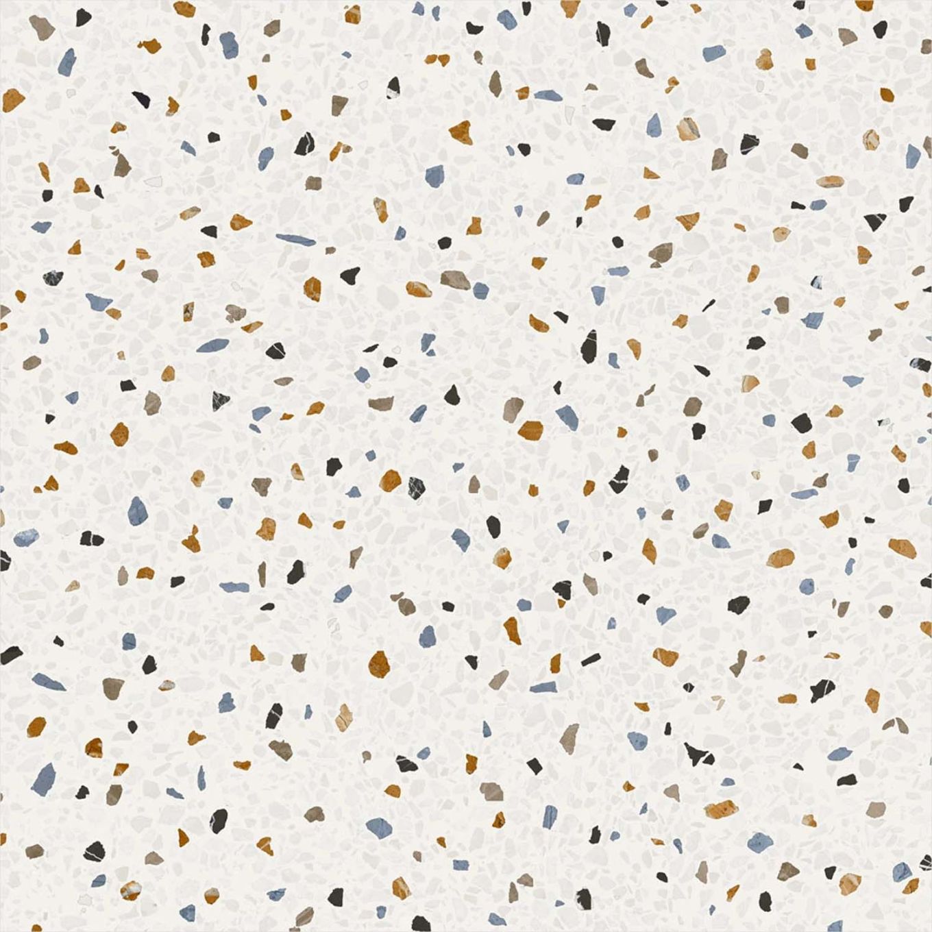 Soprano Blanco Matt Terrazzo Porcelain Tile 1000x1000mm