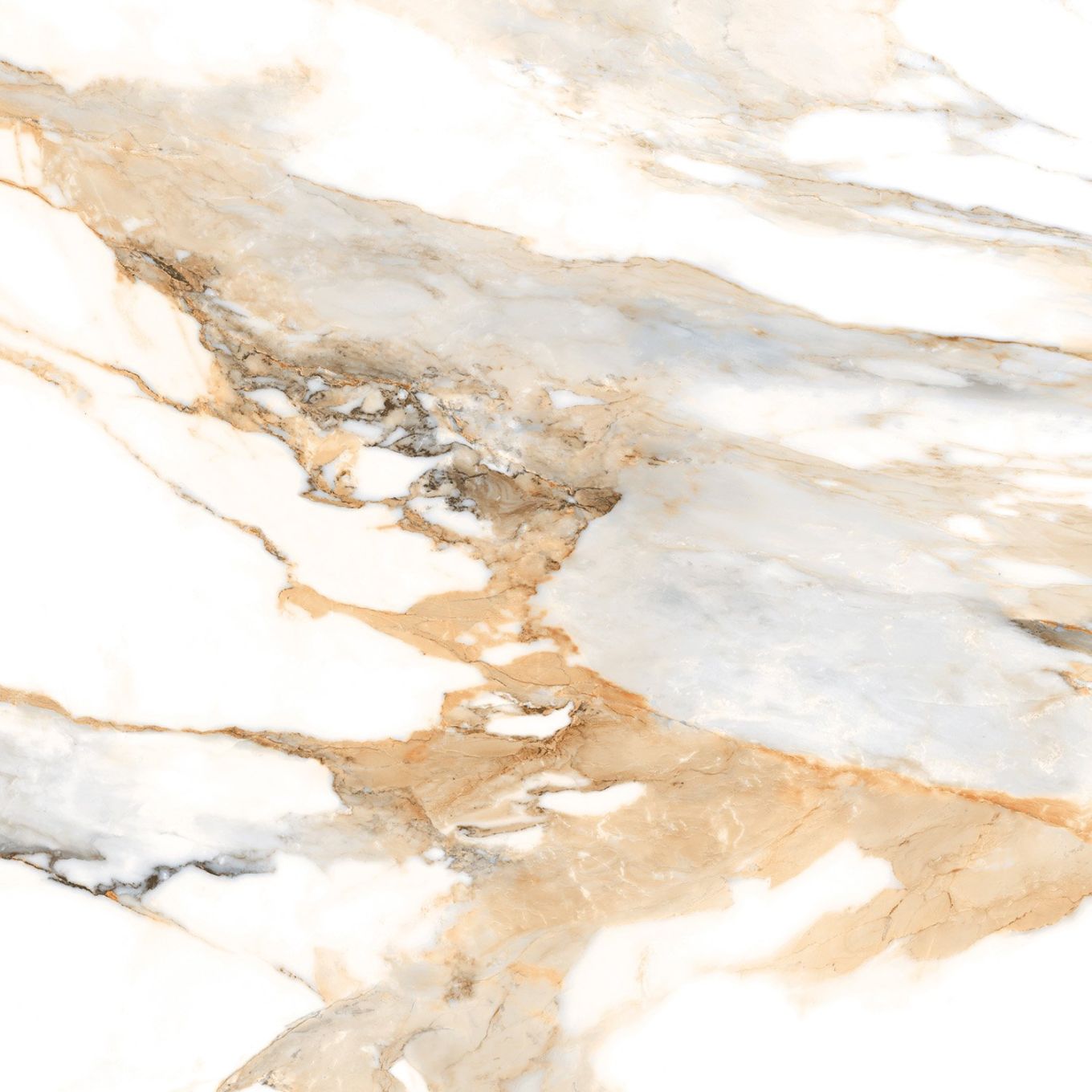 Charlie Beige Marble Matt Porcelain Tile 600x600mm