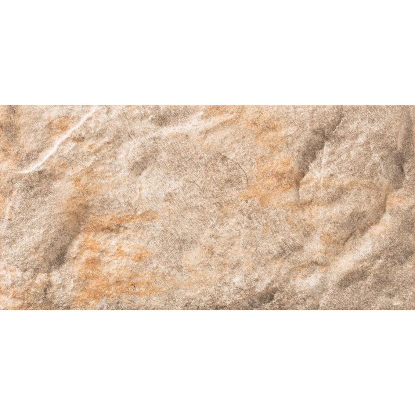 Oakland Beige Textured Porcelain Tile 250x125mm