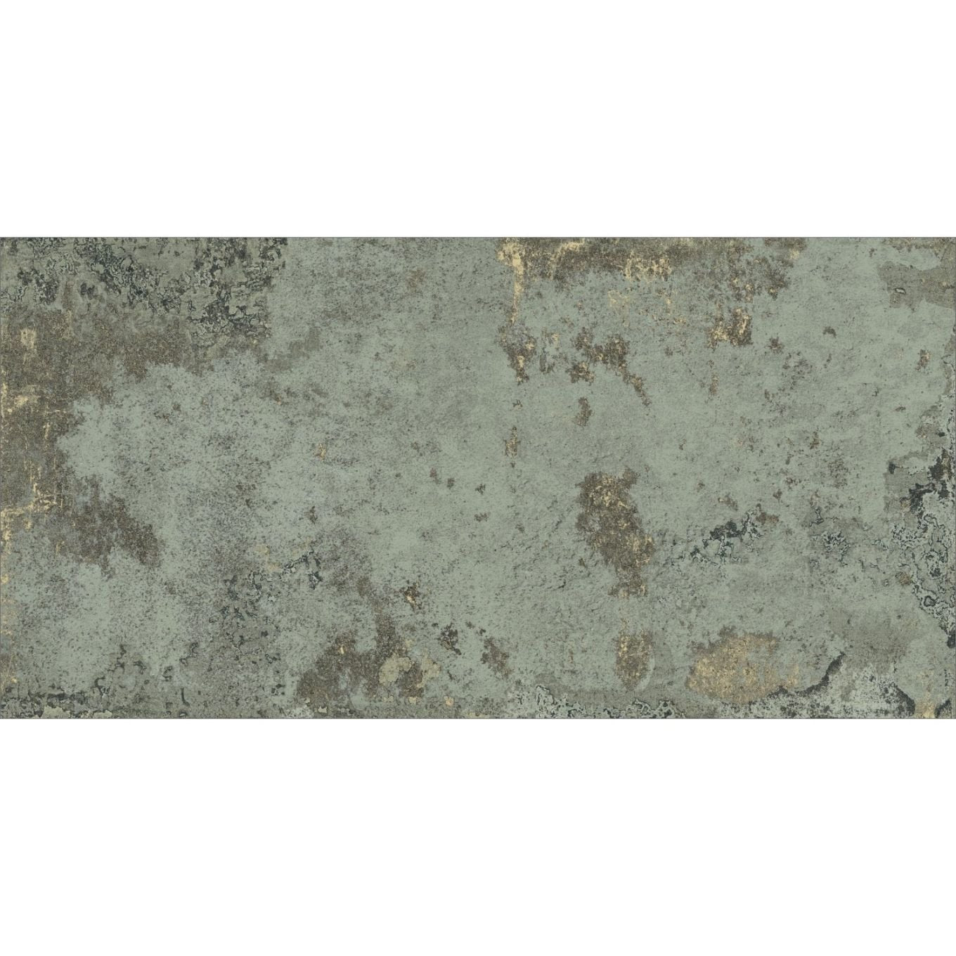 Brunel Green Lappato Porcelain Concrete Tile 1200x600mm