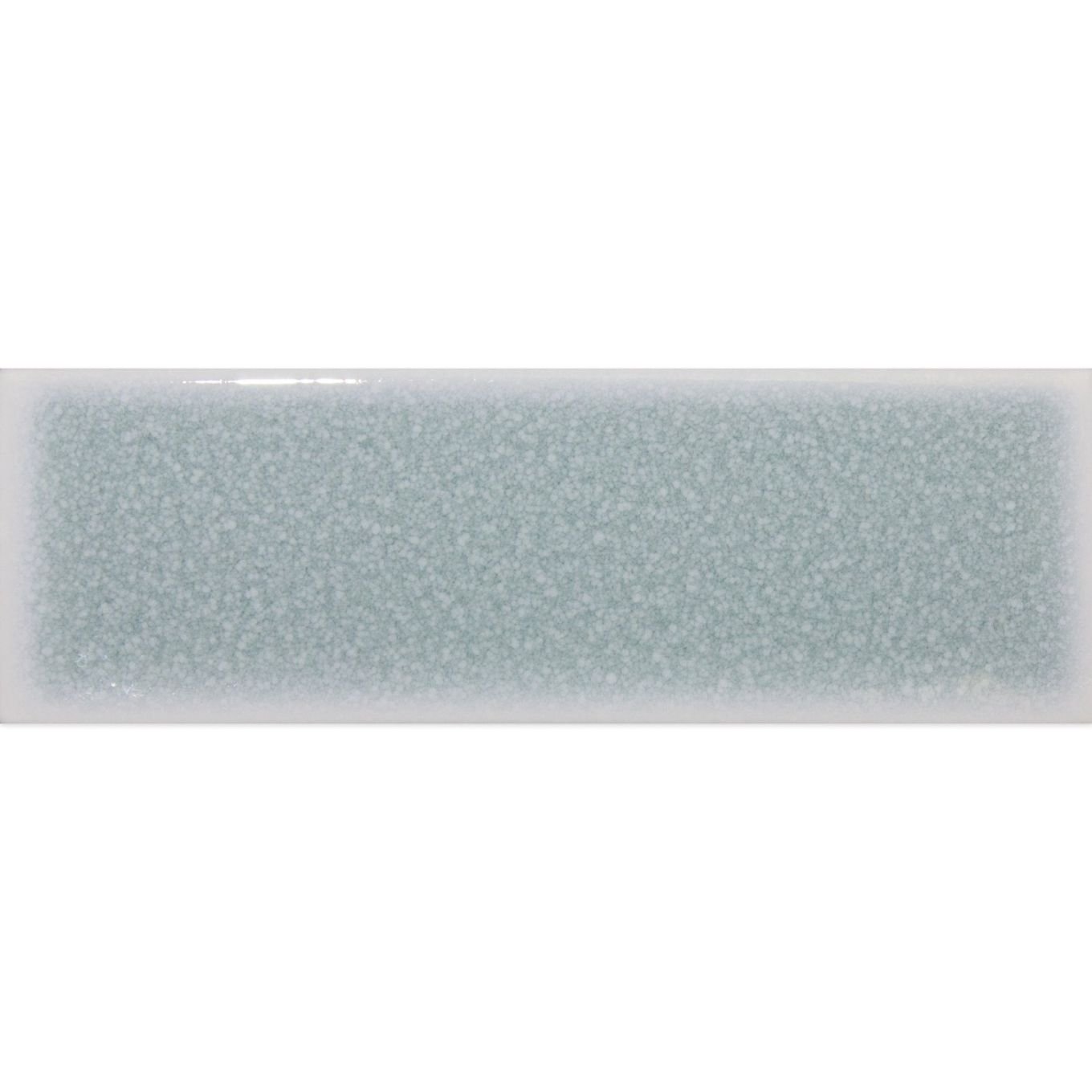 Santa Cruz Base Turquoise Gloss Brick Tile 200x65mm